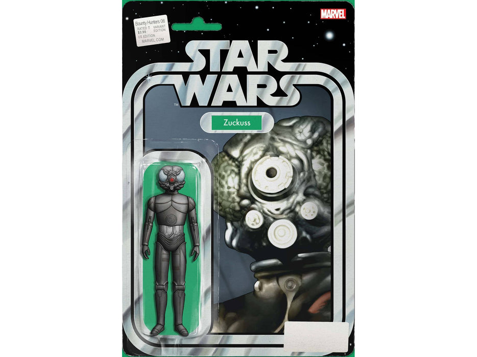 Comic Books Marvel Comics - Star Wars - Bounty Hunters 006 - Christopher Action Figure Variant Edition (Cond. VF-) - 9417 - Cardboard Memories Inc.