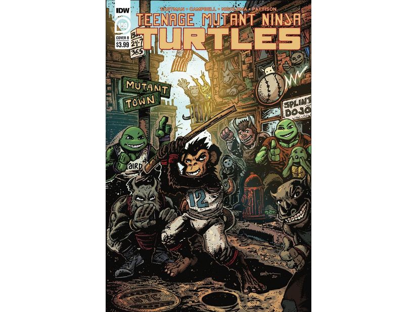 Comic Books, Hardcovers & Trade Paperbacks IDW - TMNT Ongoing 109 - CVR B Variant Edition (Cond. VF-) - 8517 - Cardboard Memories Inc.