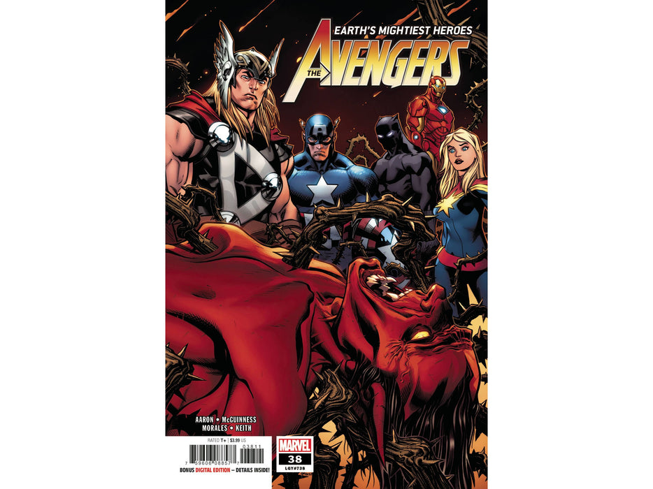 Comic Books Marvel Comics - Avengers 038 (Cond. VF) - 8390 - Cardboard Memories Inc.