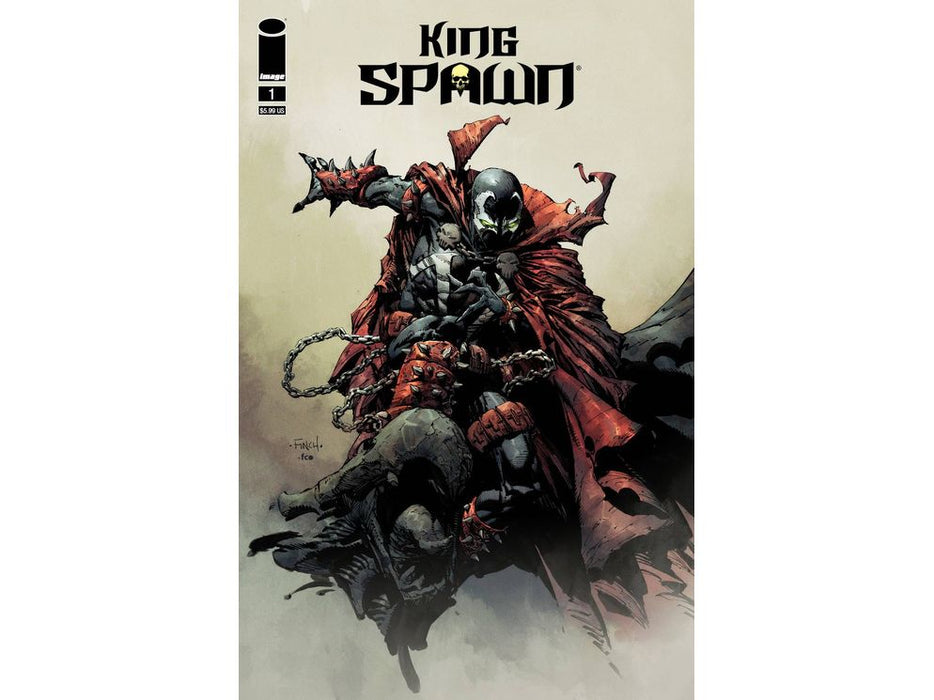 Comic Books Image Comics - King Spawn 001 - CVR C Finch Variant Edition (Cond. VF-) - 10396 - Cardboard Memories Inc.