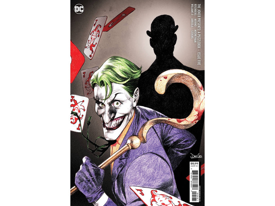 Comic Books DC Comics - Joker Presents a Puzzlebox 005 of 7 - Go Card Stock Variant Edition (Cond. VF-) - 9583 - Cardboard Memories Inc.