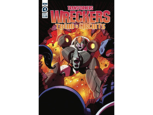 Comic Books IDW Comics - Transformers Wreckers Tread & Circuits 004 (of 4) - CVR A Lawrie Variant Edition (Cond. VF-) - 10523 - Cardboard Memories Inc.