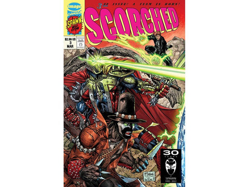 Comic Books Image Comics - Spawn Scorched 003 - Mcfarlane Variant Edition (Cond. VF-) - 12797 - Cardboard Memories Inc.