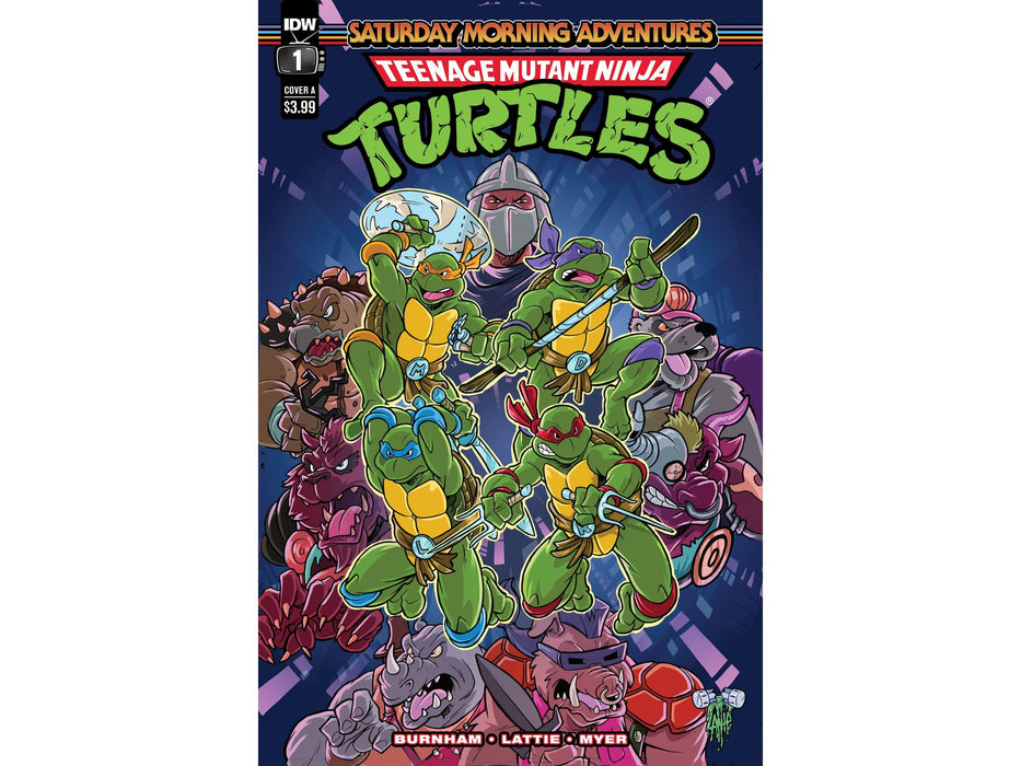 Comic Books IDW - TMNT Saturday Morning Adventures 001 (Cond. VF-) 14805 - Cardboard Memories Inc.