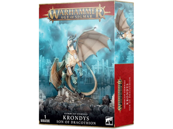 Collectible Miniature Games Games Workshop - Warhammer Age of Sigmar - Stormcast Eternals - Krondys Son of Dracothion - 96-50 - Cardboard Memories Inc.