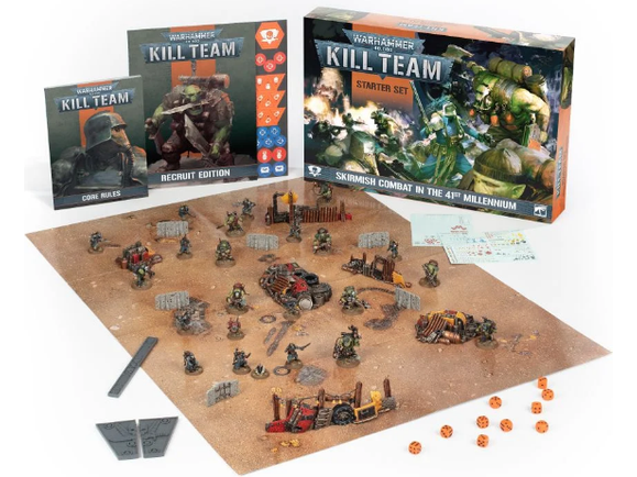 Collectible Miniature Games Games Workshop - Warhammer 40K - Kill Team - Starter Set - 102-84 - Cardboard Memories Inc.