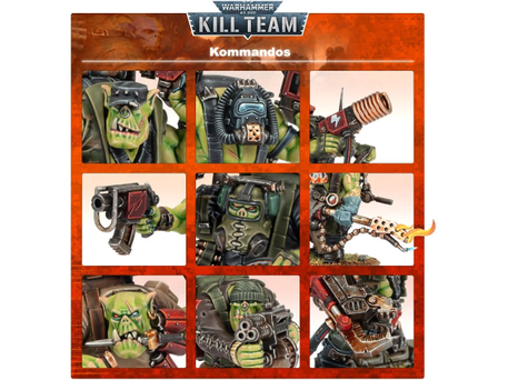 Collectible Miniature Games Games Workshop - Warhammer 40K - Kill Team - Kommandos - 102-86 - Cardboard Memories Inc.