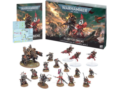 Collectible Miniature Games Games Workshop - Warhammer 40K - Eldritch Omens - Box Set - 40-53 - Cardboard Memories Inc.