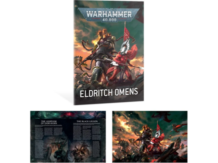 Collectible Miniature Games Games Workshop - Warhammer 40K - Eldritch Omens - Box Set - 40-53 - Cardboard Memories Inc.