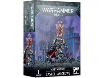 Collectible Miniature Games Games Workshop - Warhammer 40K - Grey Knights - Castellan Crowe - 57-12 - Cardboard Memories Inc.