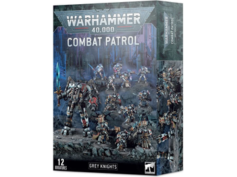 Collectible Miniature Games Games Workshop - Warhammer 40K - Grey Knights - Combat Patrol - 57-14 - Cardboard Memories Inc.