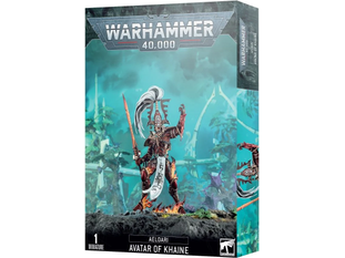 Collectible Miniature Games Games Workshop - Warhammer 40K - Aeldari - Avatar of Khaine - 46-62 - Cardboard Memories Inc.