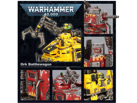 100％品質 Ork Battlewagon Warhammer Plastic Games 40k Plastic Ork