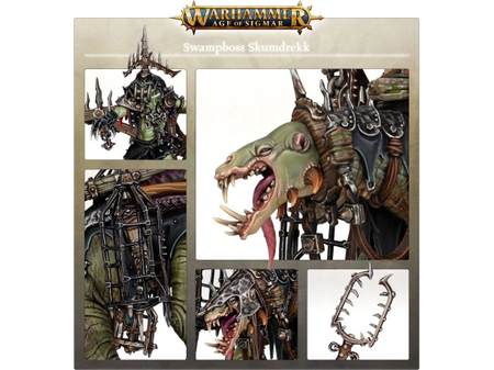 Games Workshop - Warhammer Age of Sigmar - Orruk Warclans - Swampboss  Skumdrekk - 89-69