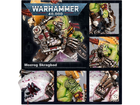 Collectible Miniature Games Games Workshop - Warhammer 40K - Orks - Mozrog Skragbad - 50-55 - Cardboard Memories Inc.