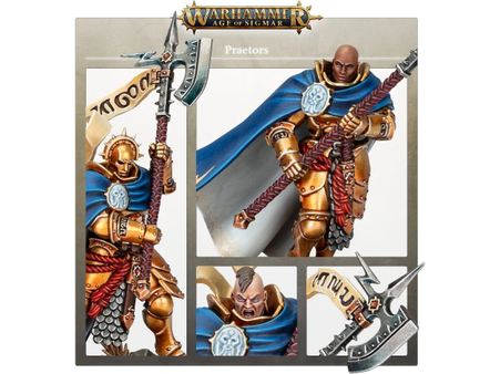 Collectible Miniature Games Games Workshop - Warhammer Age of Sigmar - Stormcast Eternals - Preators - 96-58 - Cardboard Memories Inc.