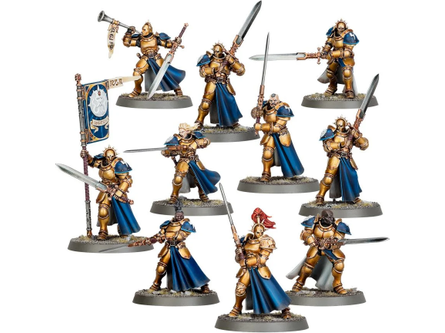 Collectible Miniature Games Games Workshop - Warhammer Age of Sigmar - Stormcast Eternals - Vanquishers - 96-51 - Cardboard Memories Inc.