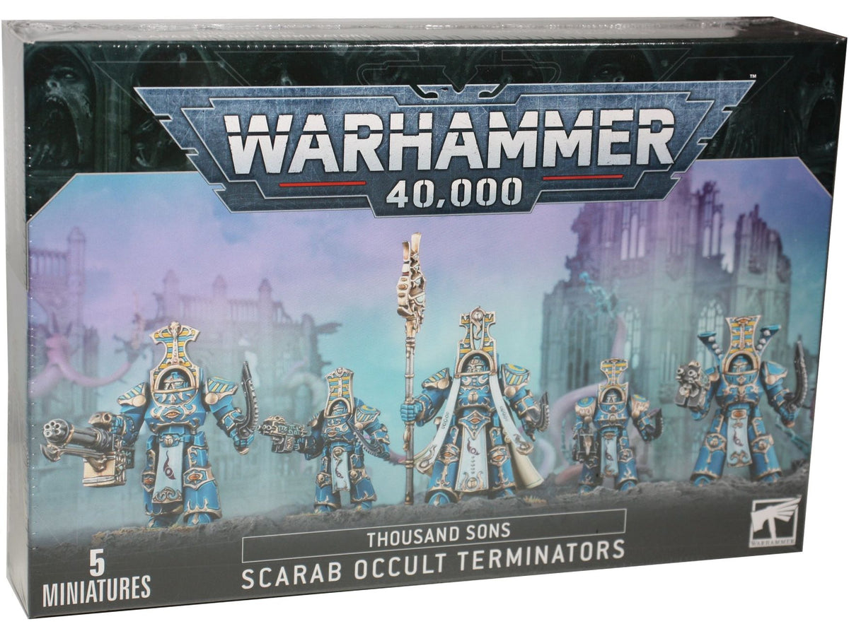 Warhammer 40K- Thousand Sons Scarab Occult Terminators 43-36 