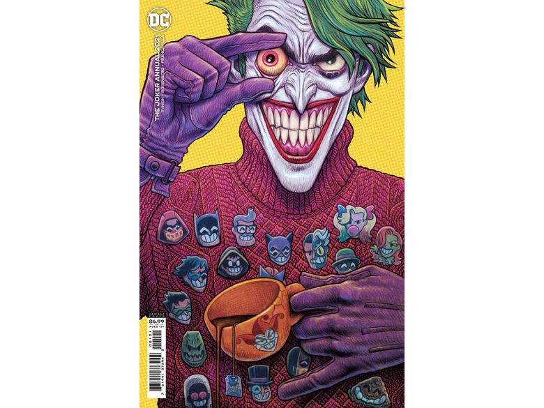 Comic Books DC Comics - Joker Annual 2021 001 - Hipp Card Stock Variant Edition - 9460 - Cardboard Memories Inc.