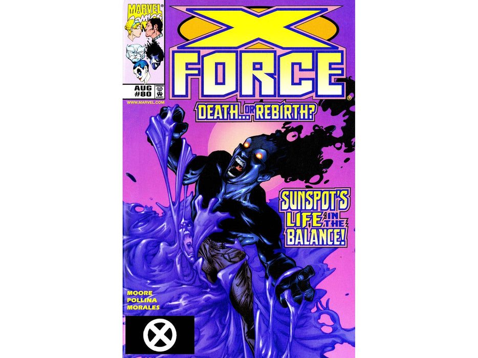 Comic Books Marvel Comics - X-Force (1991 1st Series) 080 (Cond. FN/VF) - 12744 - Cardboard Memories Inc.