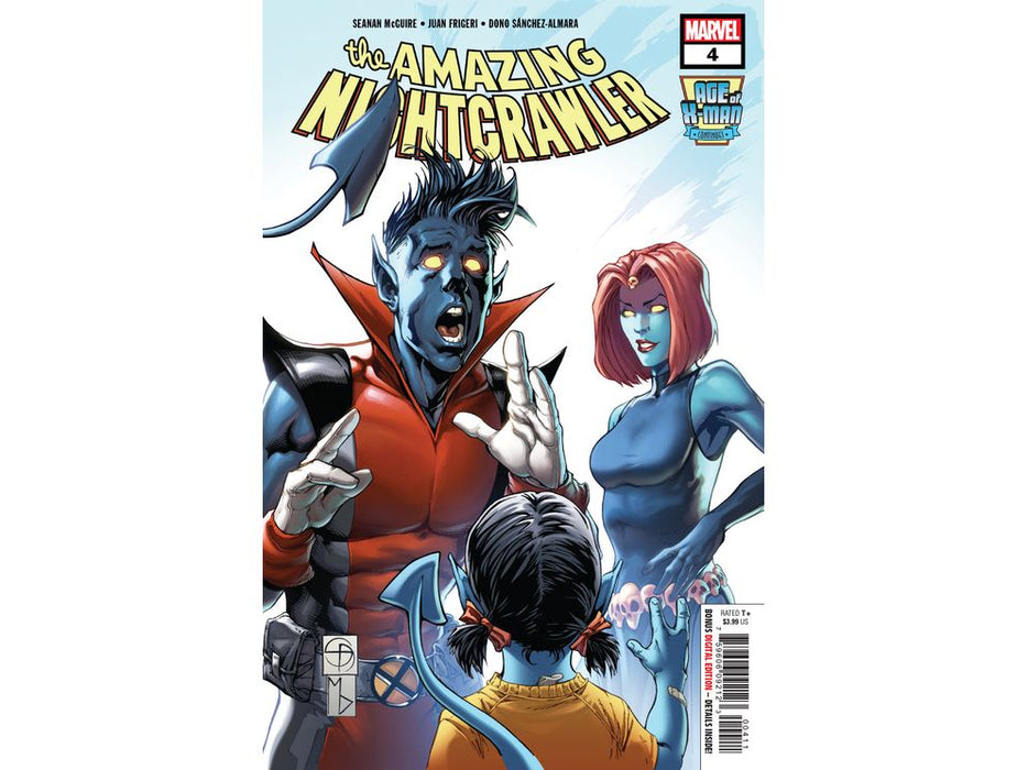 Comic Books Marvel Comics - Age of X-Man - The Amazing Nightcrawler 4 of 5 (Cond. VF-) - 5569 - Cardboard Memories Inc.