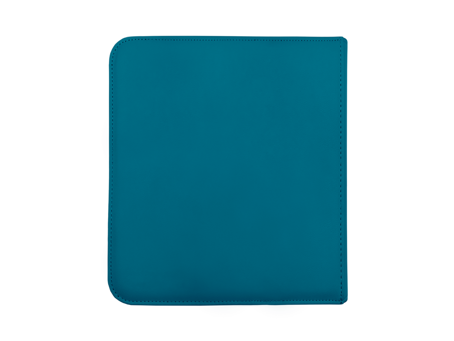 Supplies Ultra Pro - 12 Pocket Pro Zipper Binder - Teal - Cardboard Memories Inc.