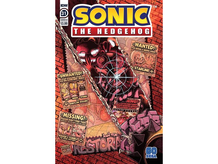 IDW Comics - Sonic the Hedgehog 031 - Cover B Jon Gray (Cond. VF-) - 1 ...