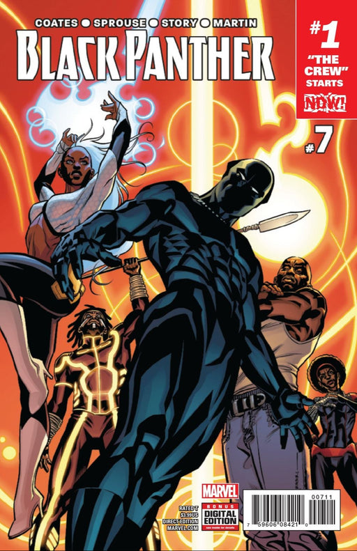 Comic Books Marvel Comics - Black Panther (2016 5th Series) 007 (Cond. FN-) - 1464 - Cardboard Memories Inc.