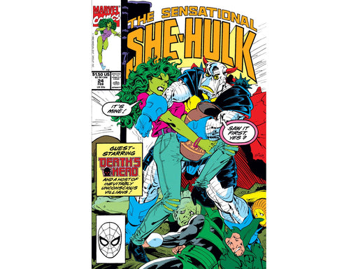 Comic Books Marvel Comics -Sensational She-Hulk 024 - 6522 - Cardboard Memories Inc.