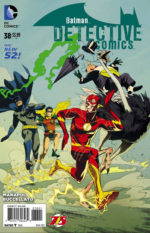 Comic Books DC Comics - Detective Comics (2011 2nd Series) 038 Cover B Flash 75 Variant Edition (Cond. FN) - 1332 - Cardboard Memories Inc.