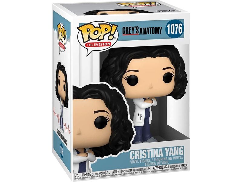 Action Figures and Toys POP! - Television - Greys Anatomy - Christina Yang - Cardboard Memories Inc.