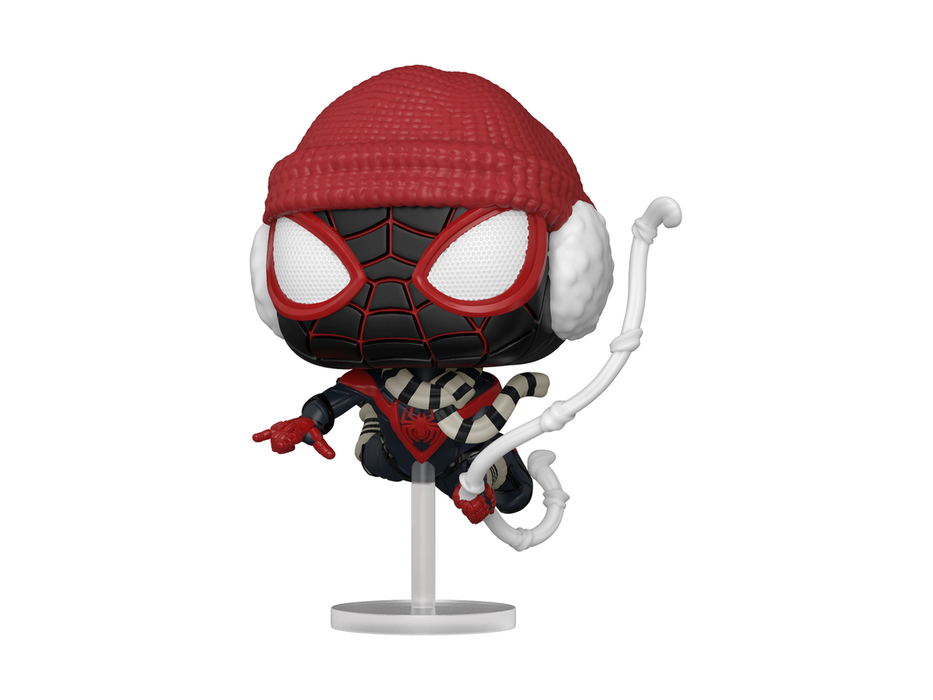 Action Figures and Toys POP! -  Movies - Marvel Spider-Man Miles Morales - Miles Morales Winter Suit - Gamerverse - Cardboard Memories Inc.