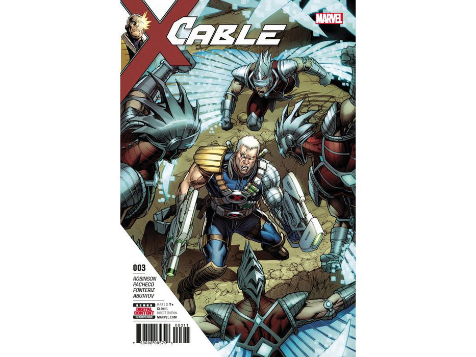 Comic Books Marvel Comics - Cable 03 - 4894 - Cardboard Memories Inc.