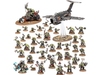 Collectible Miniature Games Games Workshop - Warhammer 40K - Orks - Battleforce - Killdakka Warband- 50-59 - Cardboard Memories Inc.