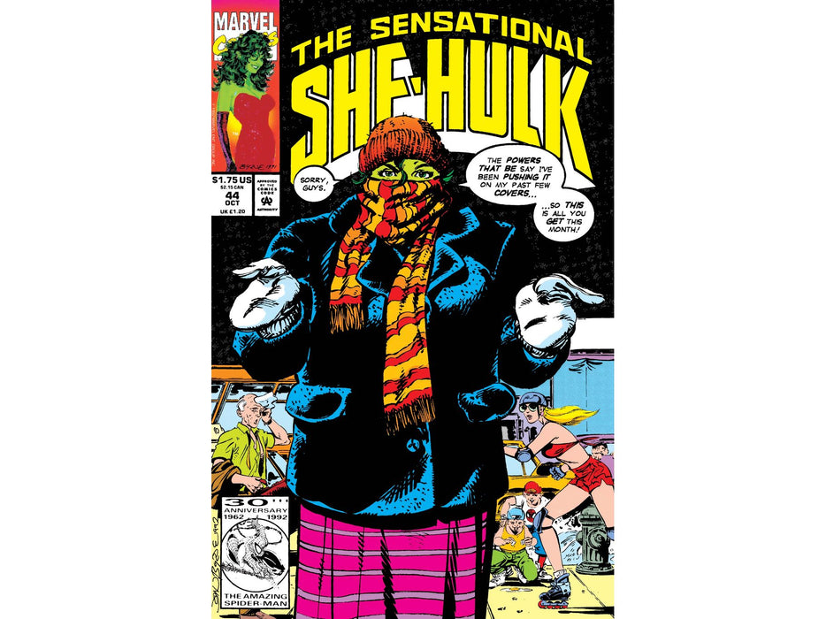 Comic Books Marvel Comics -Sensational She-Hulk 044 - 6540 - Cardboard Memories Inc.