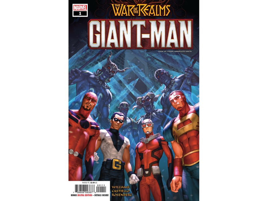 Comic Books Marvel Comics - War of the Realms Giant-Man 01 - 4325 - Cardboard Memories Inc.