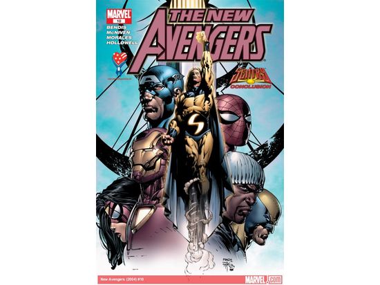 Comic Books Marvel Comics - The New Avengers 010 - 6270 - Cardboard Memories Inc.