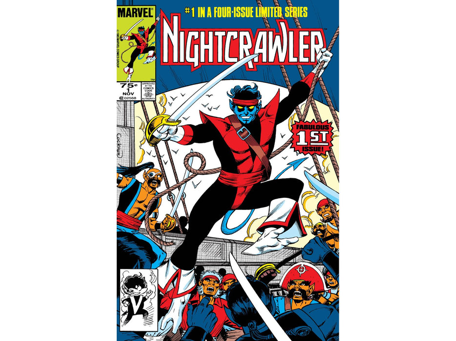 Comic Books Marvel Comics - Nightcrawler 001 - 6678 - Cardboard Memories Inc.