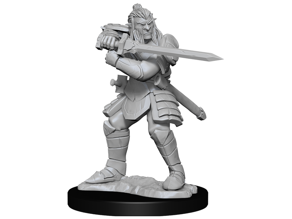 Role Playing Games Wizkids - Dungeons and Dragons - Unpainted Miniature - Nolzurs Marvellous Miniatures - Hobogoblin Male and Female - 90310 - Cardboard Memories Inc.