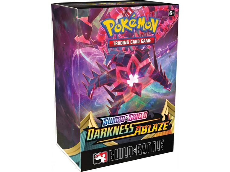 collectible card game Pokemon - Sword and Shield - Darkness Ablaze - Pre-Release Kit - Cardboard Memories Inc.