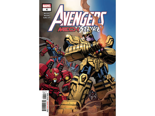 Comic Books Marvel Comics - Avengers Mech Strike 004 of 5 (Cond. VF-) - 13668 - Cardboard Memories Inc.