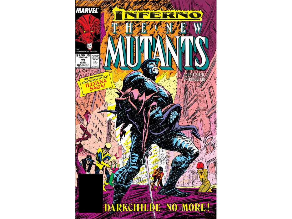 Comic Books Marvel Comics - New Mutants (1983 1st Series) 073 (Cond. VG/FN) - 0969 - Cardboard Memories Inc.