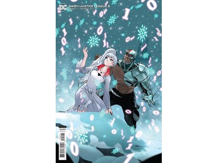 Comic Books DC Comics - Rwby Justice League 005 - Card Stock Variant Edition (Cond. VF-) - 10569 - Cardboard Memories Inc.