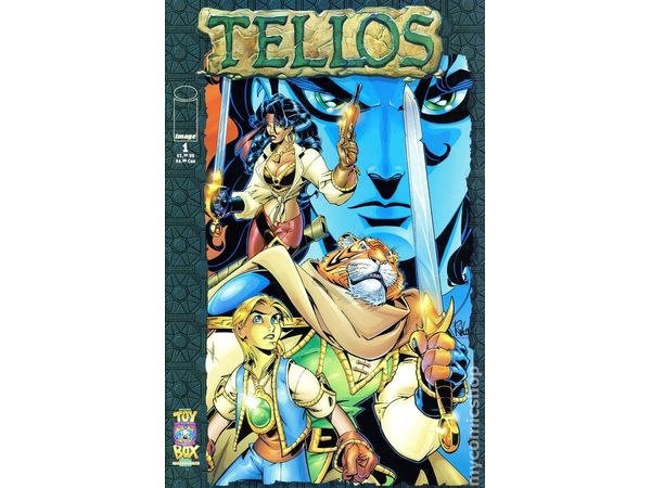 Comic Books Image Comics - Tellos 001 - 6721 - Cardboard Memories Inc.