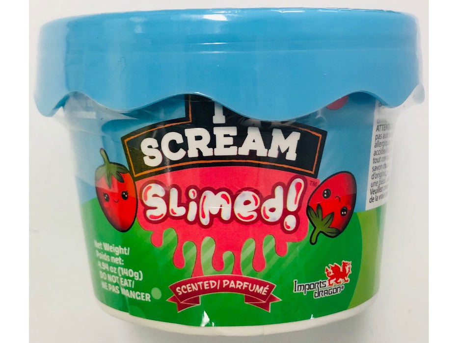 Action Figures and Toys Import Dragon - I Scream - Slime - Strawberry Scented - Cardboard Memories Inc.