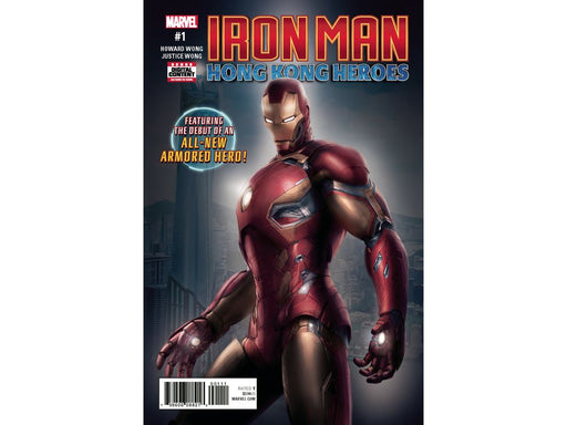 Comic Books Marvel Comics - Iron Man Hong Kong Heroes (2018) 001 (Cond. FN+) - 0980 - Cardboard Memories Inc.