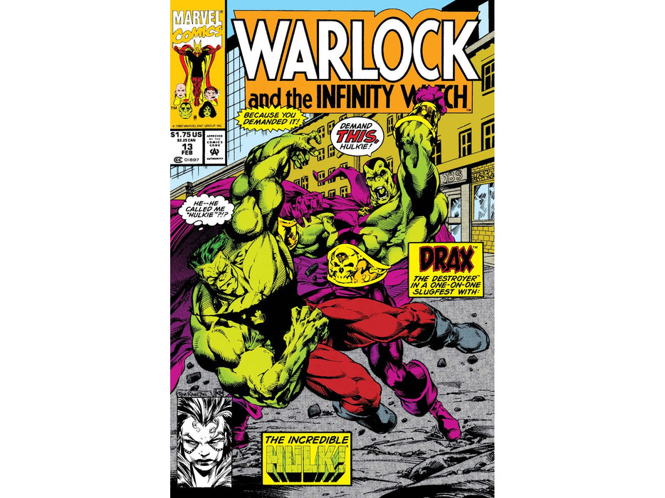 Comic Books Marvel Comics - Warlock and the Infinity Watch 013 - 5939 - Cardboard Memories Inc.