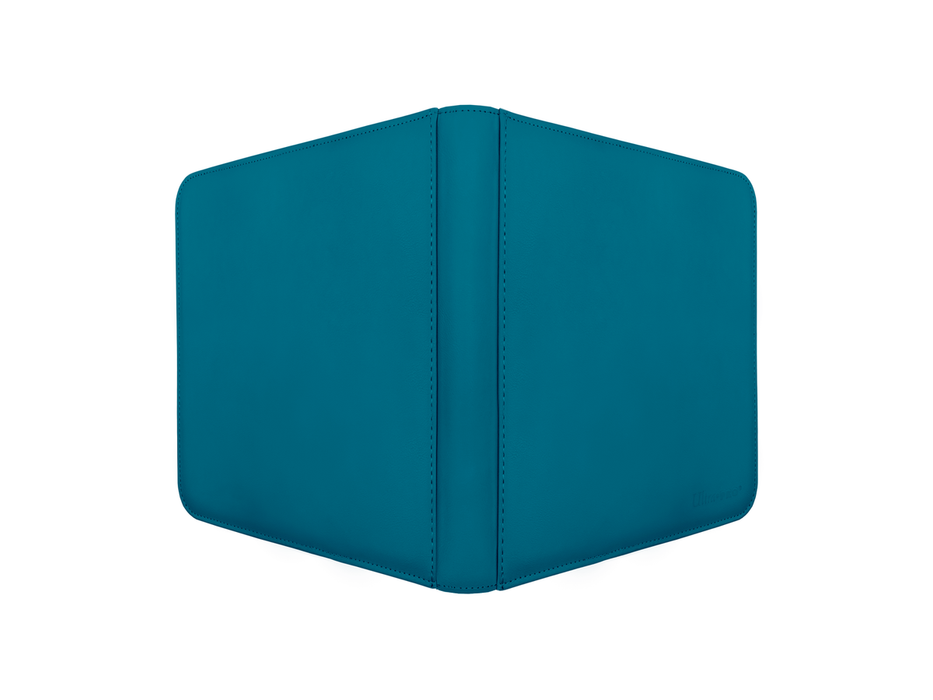 Supplies Ultra Pro - 12 Pocket Pro Zipper Binder - Teal - Cardboard Memories Inc.