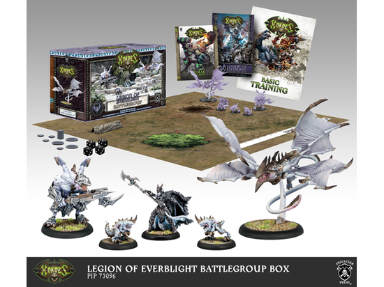 Collectible Miniature Games Privateer Press - Hordes  - Legion of Everblight - Battlegroup - PIP 73096 - Cardboard Memories Inc.