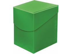 Supplies Ultra Pro - Eclipse 100+ Deck Box - Lime Green - Cardboard Memories Inc.